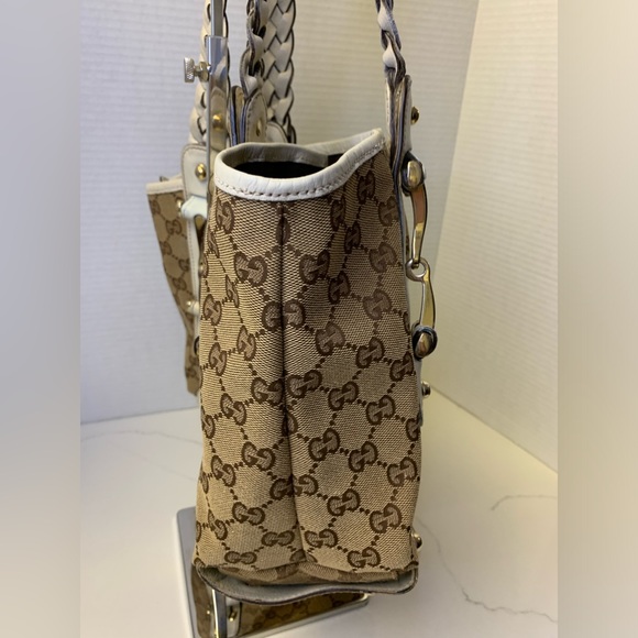 Gucci Monogram Horsebit Pelham Hobo Bag - Picture 8 of 12